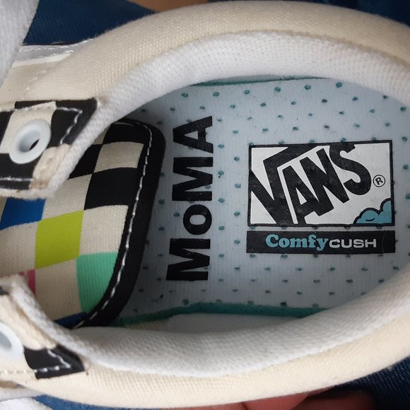 Vans Comfycush Old Skool -  Vans x MoMA - Skateboarding - M8.5/W10 - Picture 14 of 15